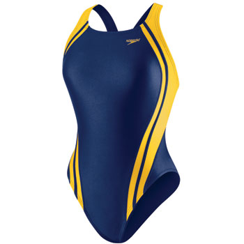 Speedo Quantum Splice Proback Navy/Gold