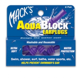 Mack's AquaBlock Earplugs (2 Pair)