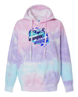 Cotton Candy Tye Dye Hoody w/ Summer Suburban Meet Logo