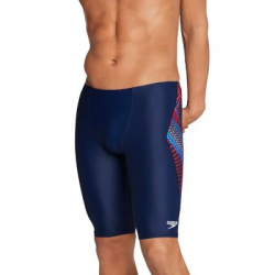 Speedo Powerflex Coded Riff Jammer Navy/Red