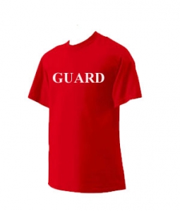 Red Lifeguard T-shirt